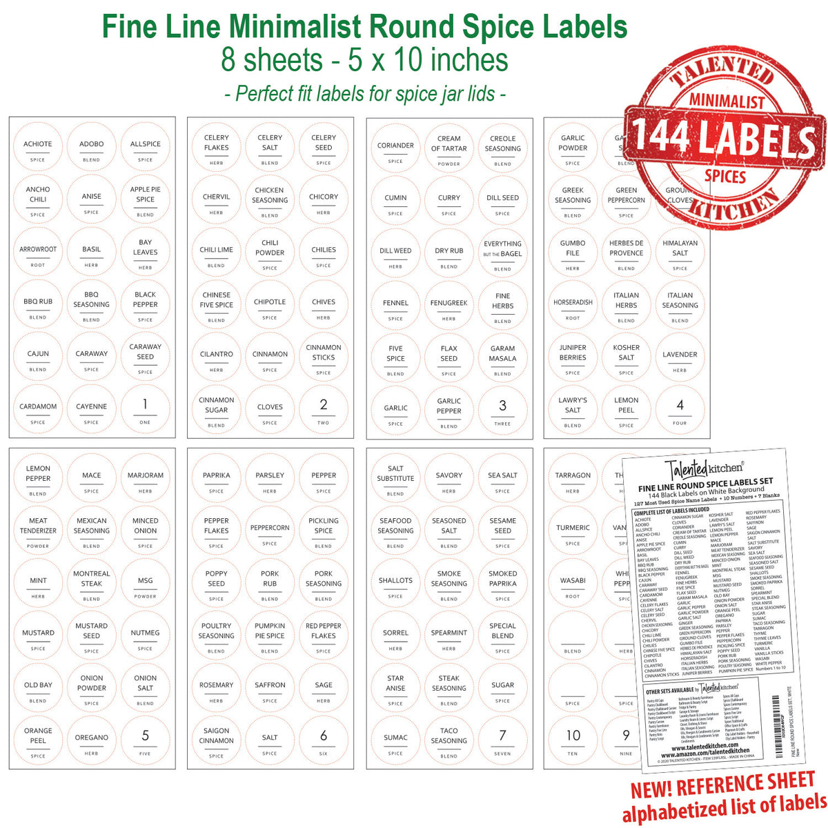 Funny Spice Labels – Halleahwood